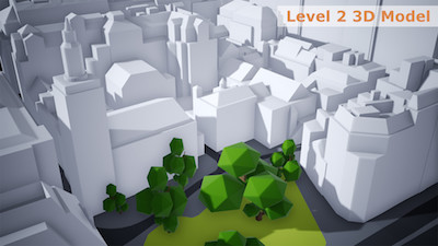 level 2 3D model