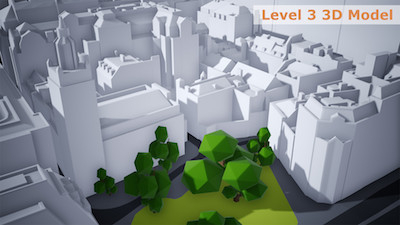 level 3 3D model